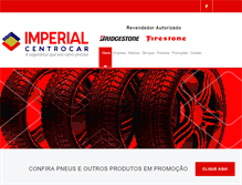 Tablet Screenshot of imperialcentrocar.com